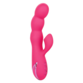 Розовый вибромассажер-кролик Oceanside Orgasm - 0