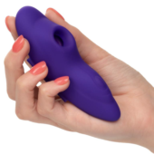 Фиолетовый стимулятор в трусики Remote Suction Panty Teaser - 4