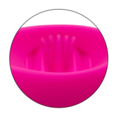 Розовый стимулятор в трусики Remote Flicker Panty Teaser - 5
