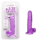 Фиолетовый фаллоимитатор Size Queen 6 - 20,25 см. - 1