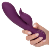 Фиолетовый вибратор-кролик Desire - 22,25 см. - 6