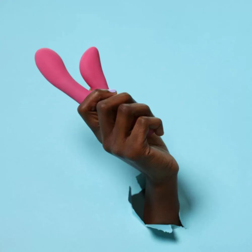 Розовый вибратор-кролик Je Joue Hera - 18 см. - 3