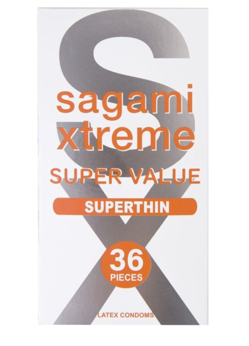 Ультратонкие презервативы Sagami Xtreme Superthin - 36 шт. - 0