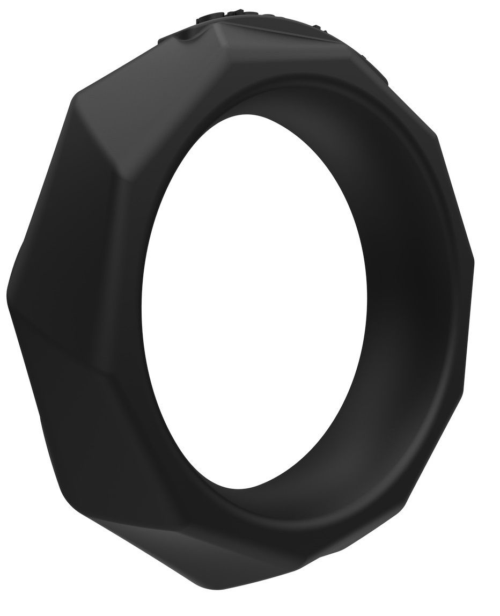 Черное эрекционное кольцо Maximus 55 - 1