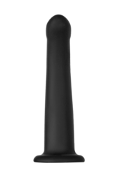 Черный анальный фаллоимитатор Serpens M - 17,5 см. - 1