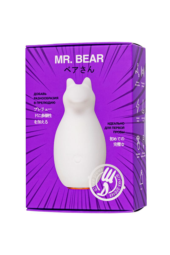Белый клиторальный стимулятор Mr. Bear - 9