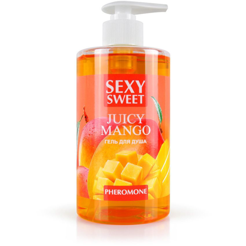 Гель для душа Sexy Sweet Juicy Mango с ароматом манго и феромонами - 430 мл. - 0