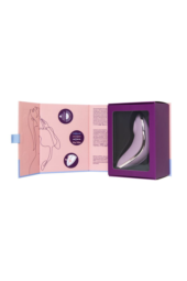 Сиреневый вакуум-волновой вибростимулятор клитора Satisfyer Vulva Lover 1 - 9