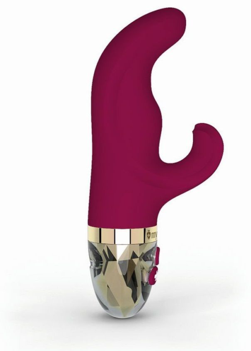 Ярко-розовый вибратор-кролик Hop Hop Bob - 16 см. - 0