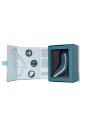 Синий вакуум-волновой вибростимулятор клитора Satisfyer Vulva Lover 1 - 8