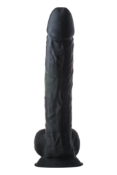 Черный фаллоимитатор-гигант XXL Dildo - 38 см. - 1