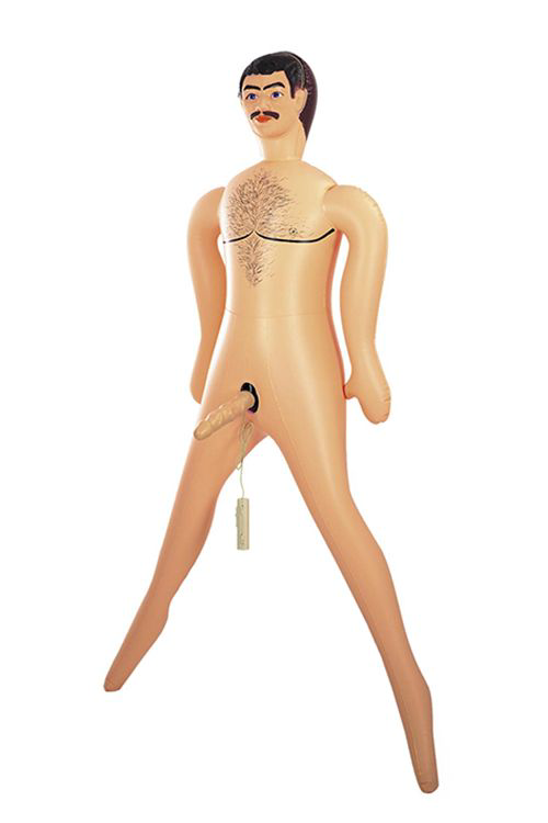 Надувная секс-кукла Big John с виброфаллосом - 1