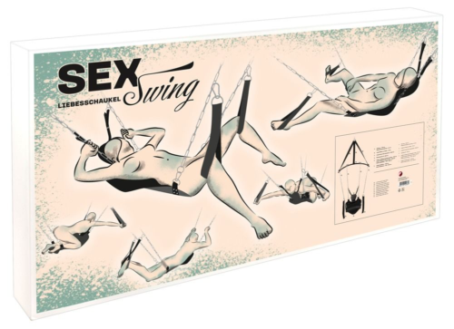 Секс-качели с лежаком и подголовником Sex Swing - 7