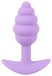 Фиолетовая анальная втулка Mini Butt Plug - 7,5 см. - 0