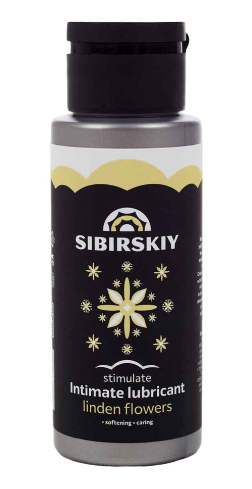 Возбуждающий интимный лубрикант SIBIRSKIY с ароматом цветков липы - 100 мл. - 0