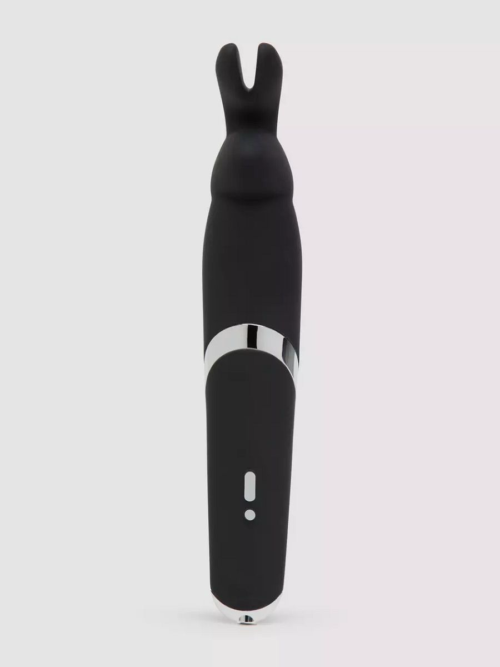 Черный вибратор Rabbit Rechargeable Wand Vibrator - 26,7 см. - 3
