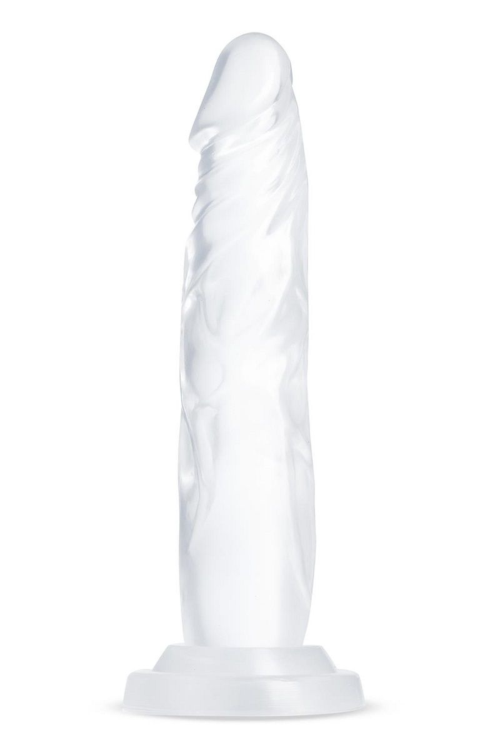 Прозрачный фаллоимитатор-реалистик Crystal - 19 см. - 0