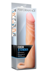 Телесная насадка на пенис Cock Xtender - 17,7 см. - 1