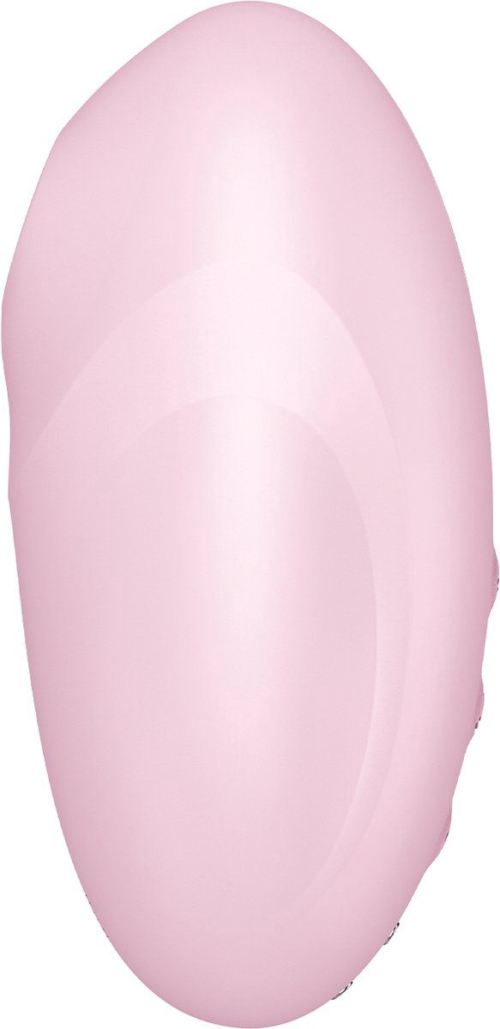 Розовый вакуум-волновой стимулятор с вибрацией Vulva Lover 3 - 1