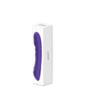 Фиолетовый интерактивный вибратор Pearl3 - 20 см. - 1
