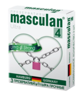 Ультрапрочные презервативы Masculan Ultra 4 Strong - 3 шт. - 0