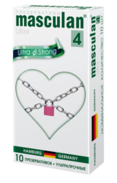Ультрапрочные презервативы Masculan Ultra 4 Strong - 10 шт. - 0