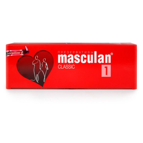 Нежные презервативы Masculan Classic 1 Sensitive - 150 шт. - 0