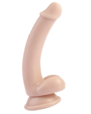 Телесный фаллоимитатор Touch Me Dildo - 19,5 см.