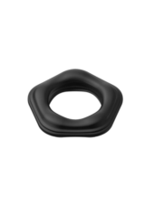 Черное эрекционное кольцо №05 Cock Ring - 2