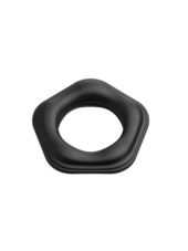 Черное эрекционное кольцо №05 Cock Ring - 5