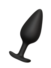 Черная анальная пробка Butt plug №04 - 10 см. - 2