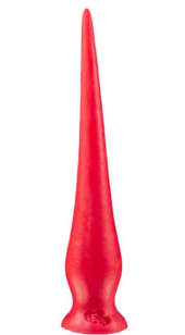 Красный фаллоимитатор Слинк small - 35 см. - 0