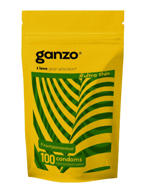 Ультратонкие презервативы Ganzo Ultra thin - 100 шт. - 0
