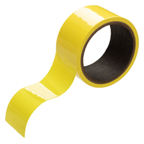 Желтый скотч для связывания Bondage Tape - 18 м. - 0