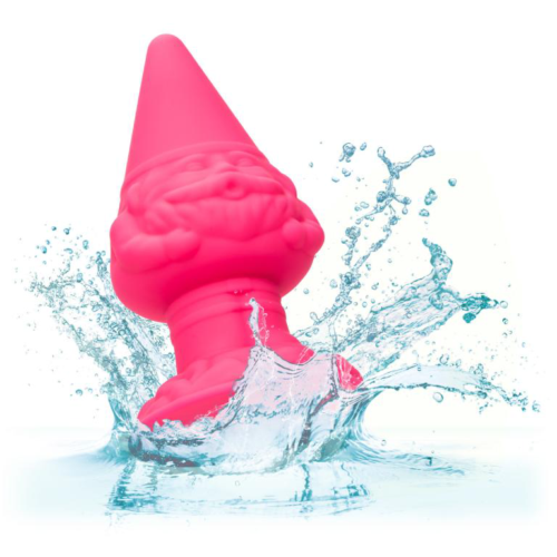 Розовая анальная пробка в форме гнома Anal Gnome - 2