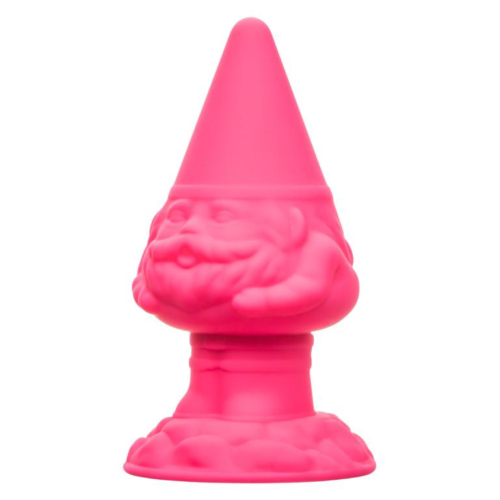 Розовая анальная пробка в форме гнома Anal Gnome - 0