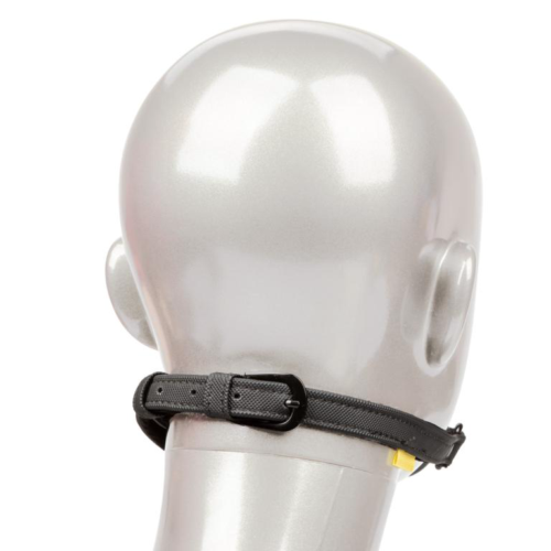 Черный силиконовый кляп-шар Breathable Ball Gag - 3