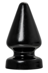 Черная анальная втулка Draco α - 18 см. - 0
