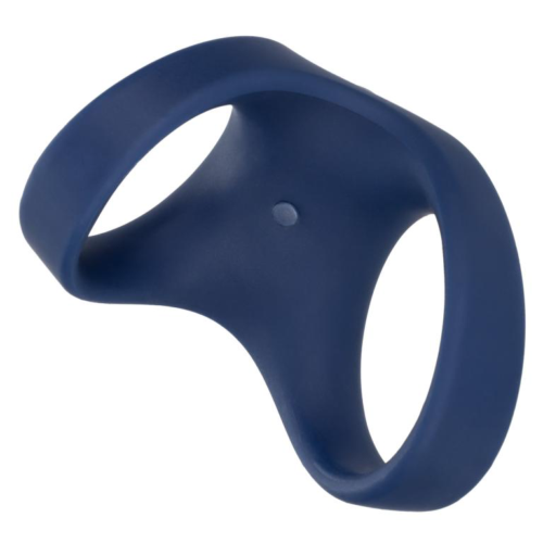 Синее эрекционное виброкольцо Rechargeable Max Dual Ring - 0