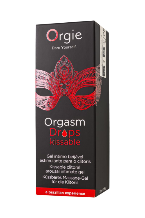 Интимный гель для клитора ORGIE Orgasm Drops Kissable - 30 мл. - 4
