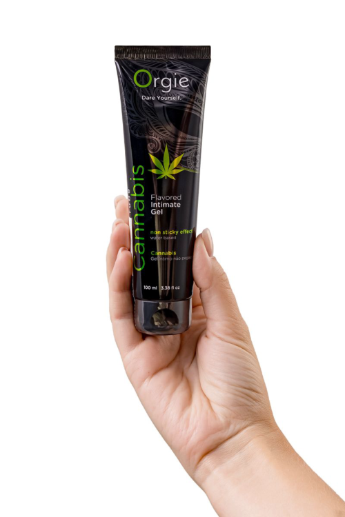 Интимный гель на водной основе ORGIE Lube Tube Cannabis - 100 мл. - 3