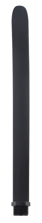 Черная насадка для анального душа Silicone Douche Tube - 24,5 см. - 0