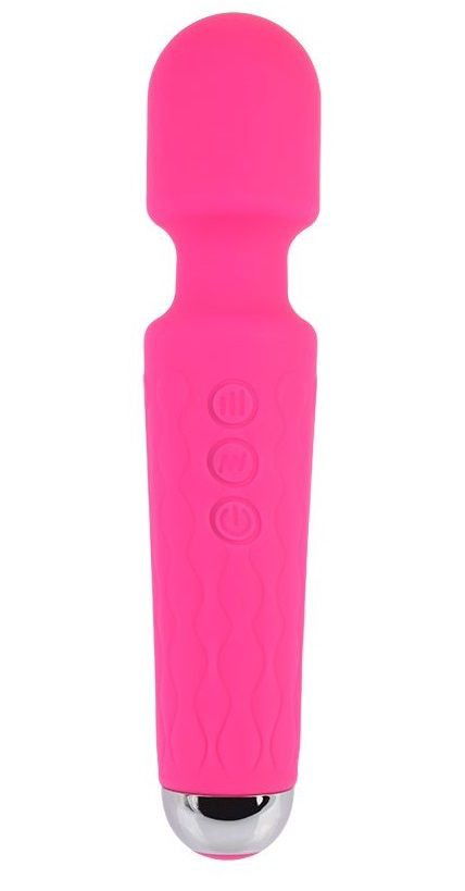 Розовый жезловый вибратор Wacko Touch Massager - 20,3 см. - 0