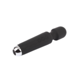 Черный жезловый вибратор Wacko Touch Massager - 20,3 см. - 2