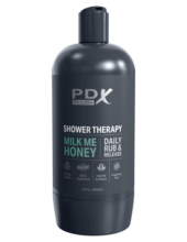 Телесный мастурбатор-вагина Shower Therapy Milk Me Honey - 3