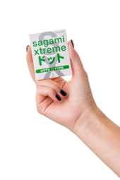 Презерватив Sagami Xtreme Type-E с точками - 1 шт. - 6