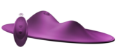 Фиолетовая подушка-вибромассажер Vibepad 2 - 0