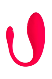 Ярко-розовое виброяйцо с пультом ДУ Choppy - 4