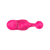 Розовый многофункциональный стимулятор для женщин - 2