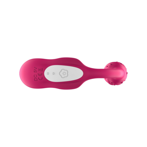 Розовый многофункциональный стимулятор для женщин - 3